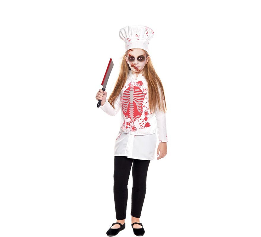 Zombie Cook Costume for Girl Zombie Cook Costume for Girl
