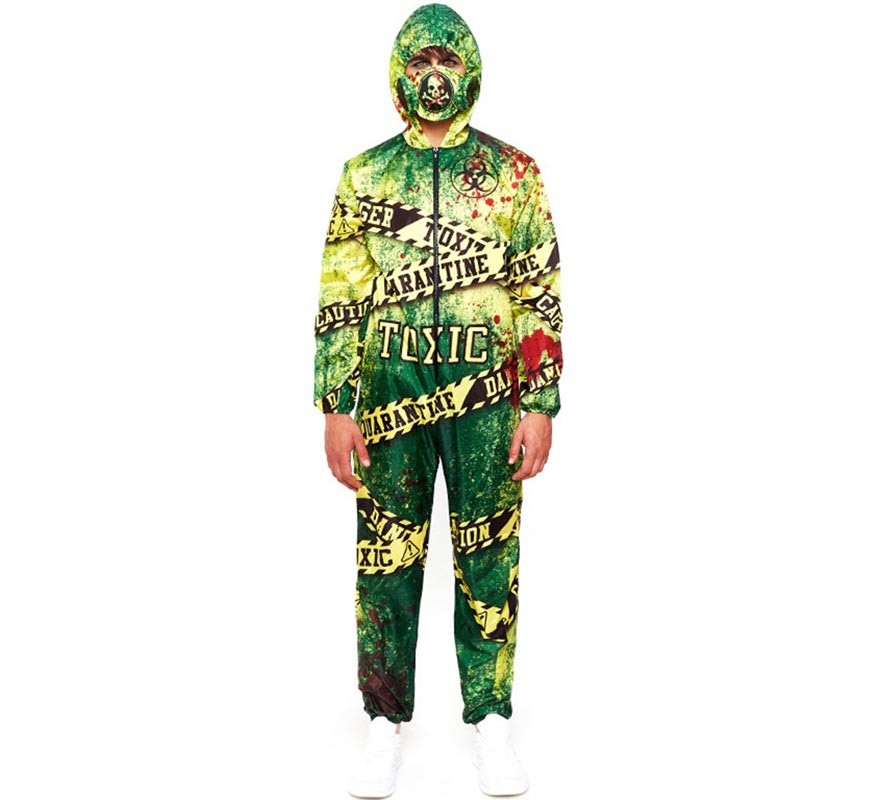 Fato de zumbi tóxico para homem