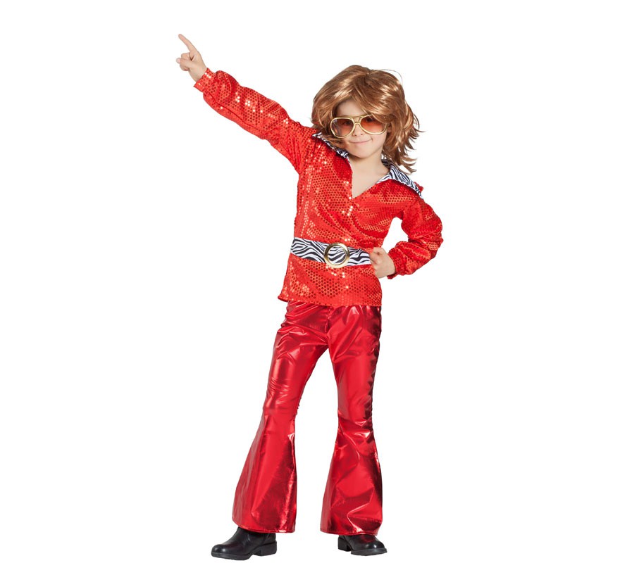 Red Disco Costume for boy