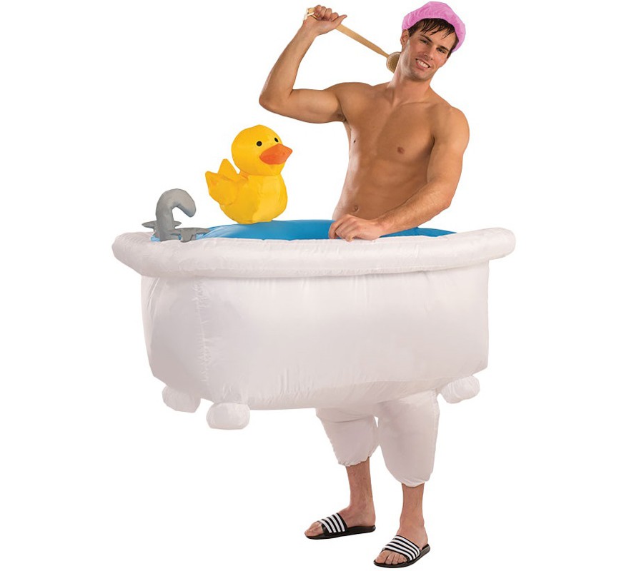 Fato de banho inflável Batman para adulto