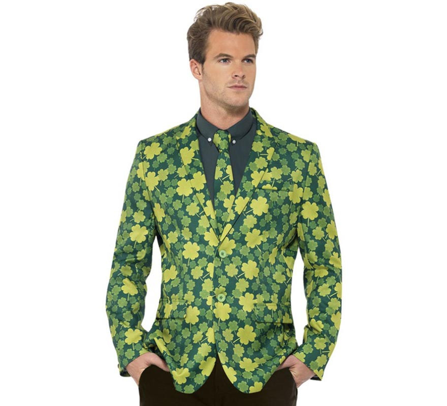 Fato ou jaqueta de Shamrocks para homem