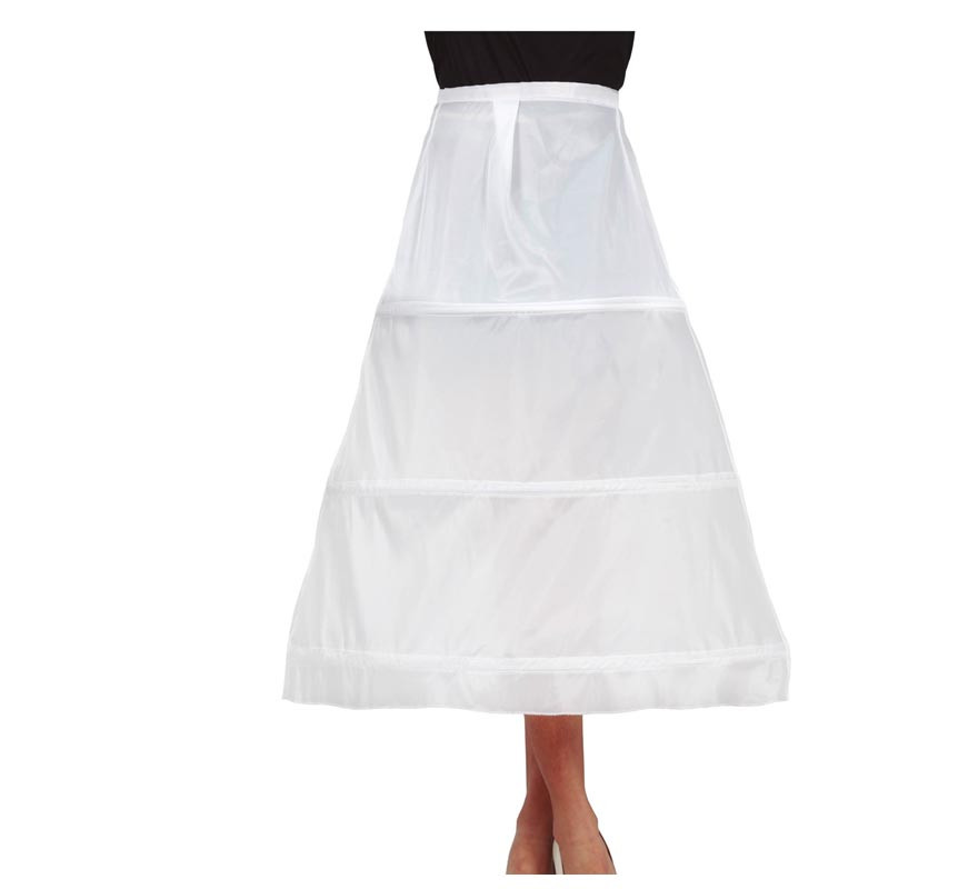 Adult Long White Petticoat
