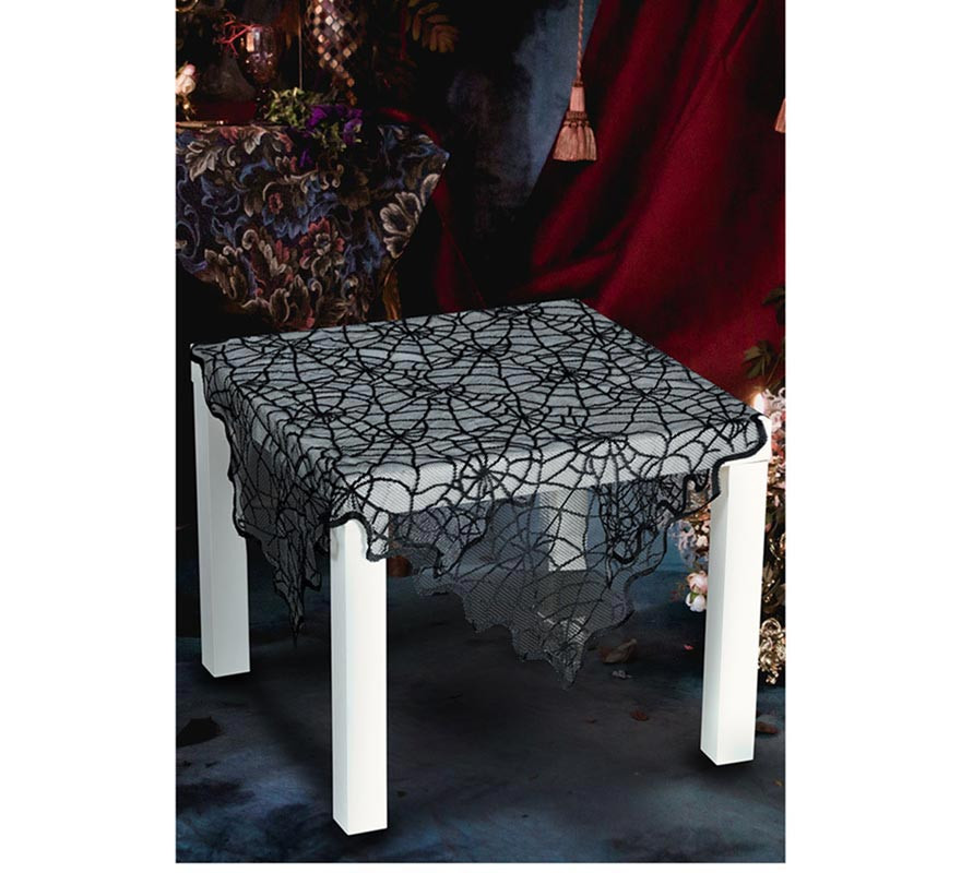 Renda Teia de Aranha para Mesa 100x75 cm