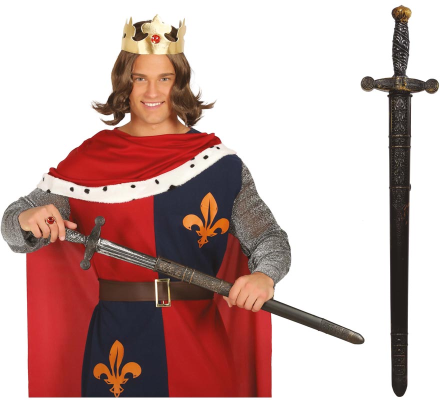 Medieval Sword with Sheath 75 cm