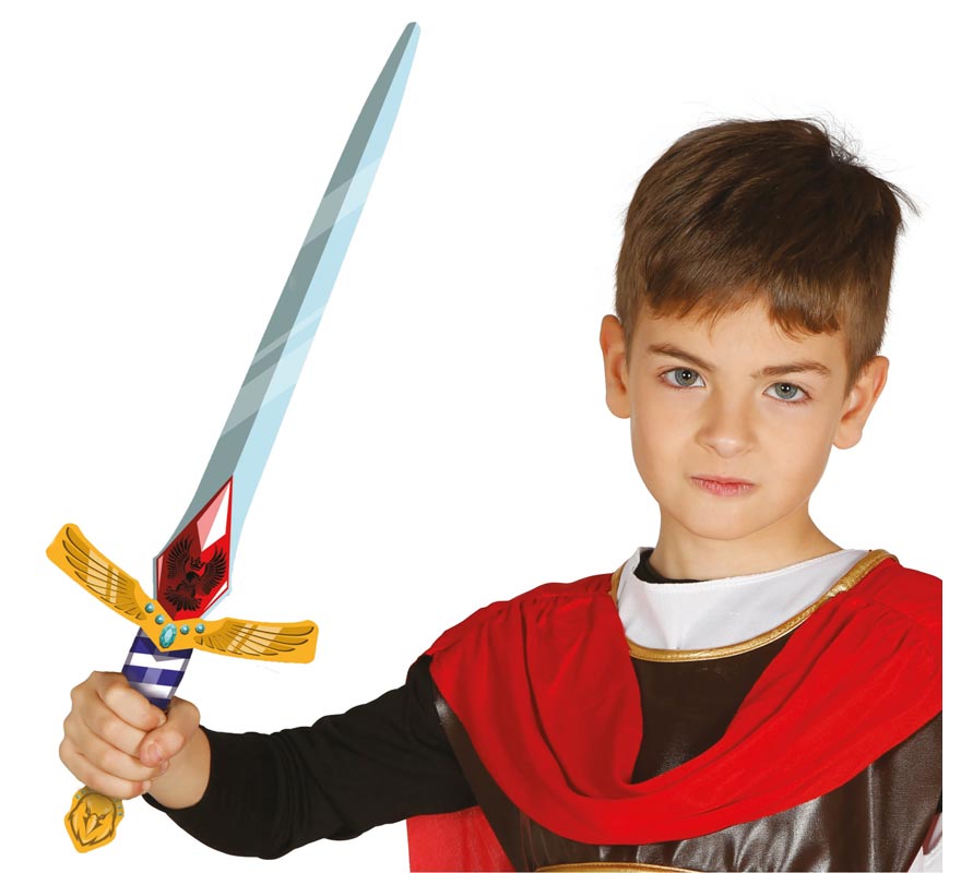 Children's Foam Red Stone Gladiator Sword