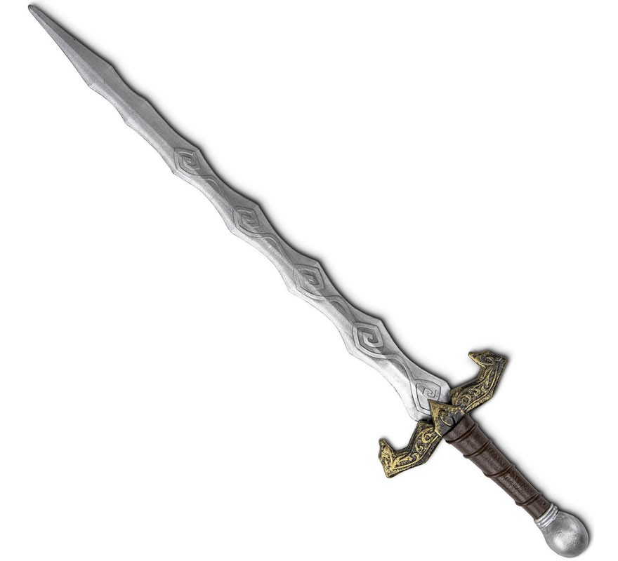 Medieval Sword with Skull Handle 61 cm