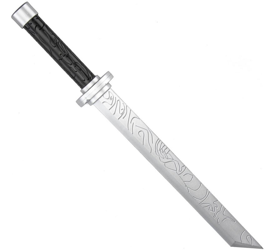 Ninja sword with shapes 66 cm