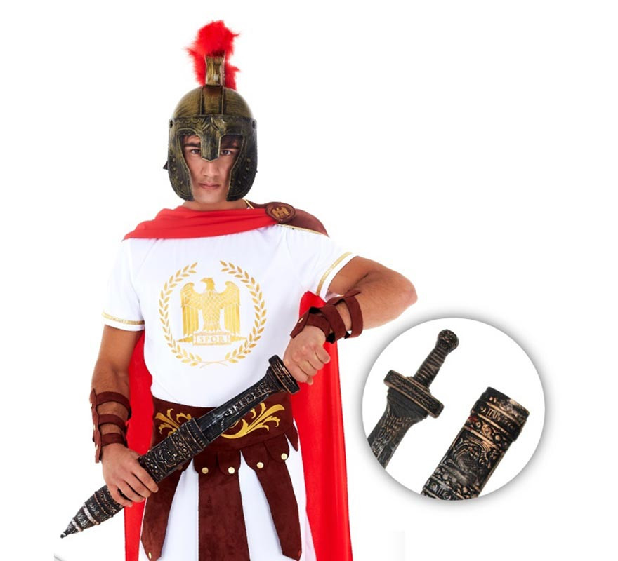 Roman sword black bronze effect toy 57 cm