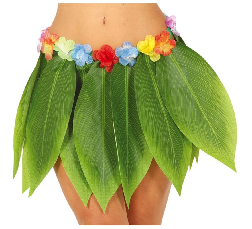 Leaf Skirt with Flowers 38 cm