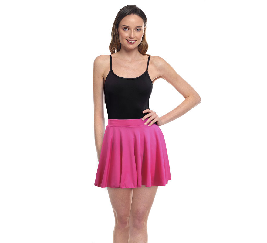 Fuchsia flight skirt for women