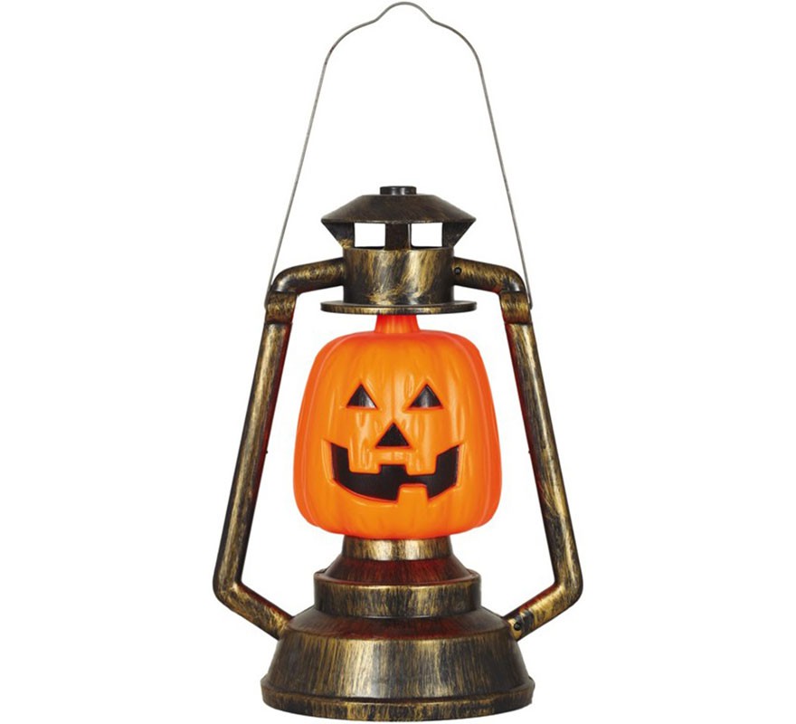 Pumpkin Lantern with Light 32 cm