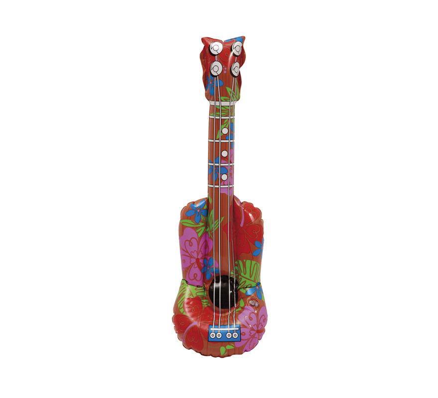 Inflatable guitar with 60 cm Spanish guitar drawing