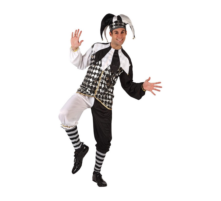 Fato de arlequim para homem