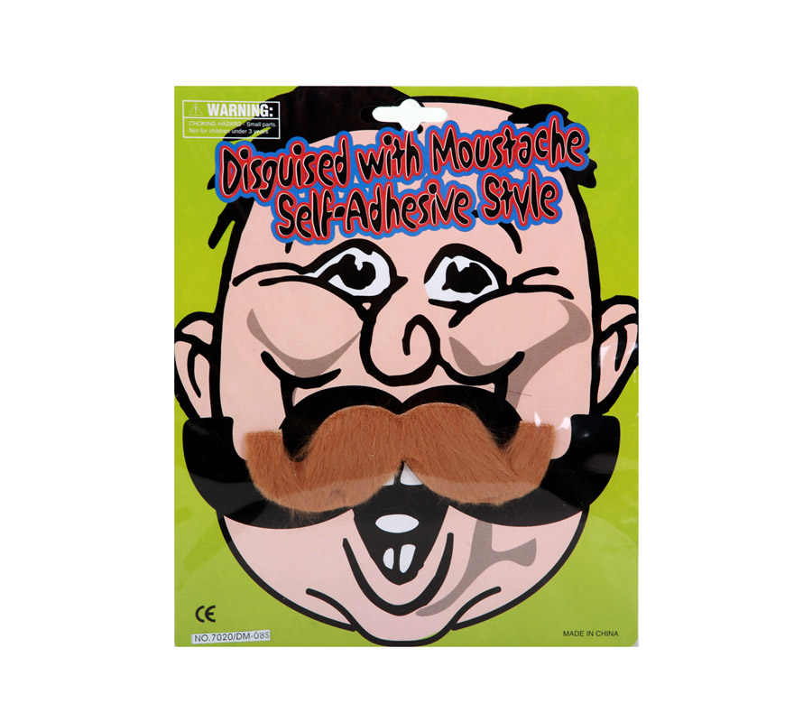 Viking bigode flexível loiro Viking bigode flexível loiro