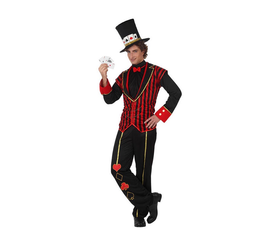 Fato de croupier para homem
