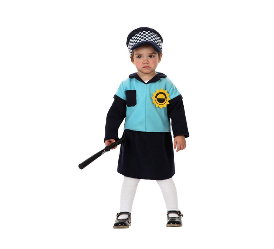 Fato de polícia para bebé