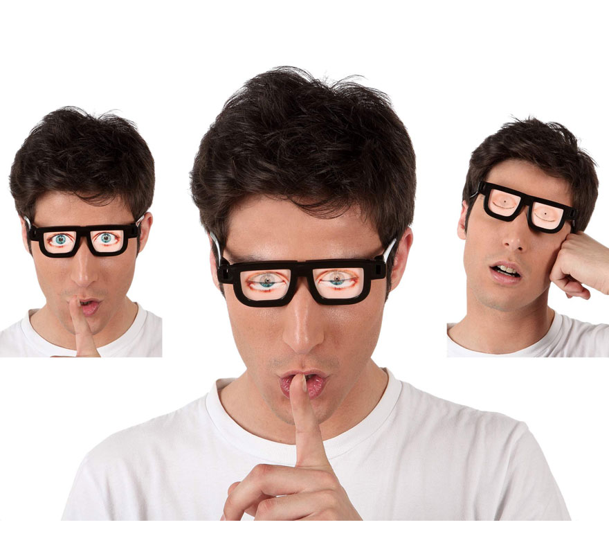 3D effect eye glasses