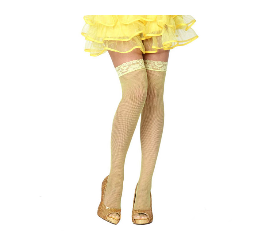 Meias Neon grade amarela tamanho único