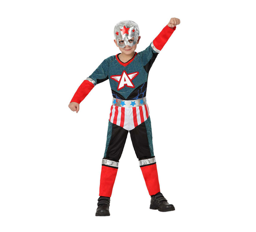 Fato de Capitão azul para criança