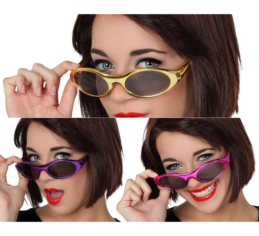 Óculos Metálicos 3 cores sortidas