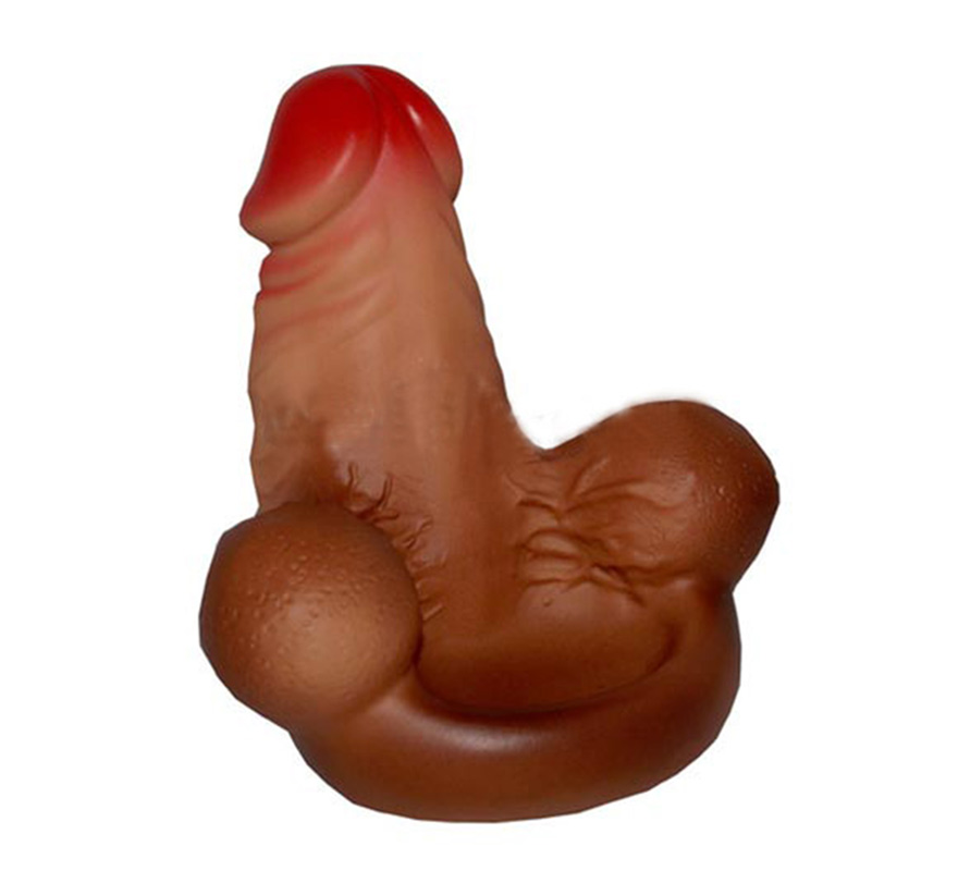 Penis-shaped mobile phone base for Farewell