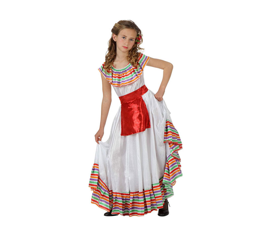 Fato de mexicana para meninas