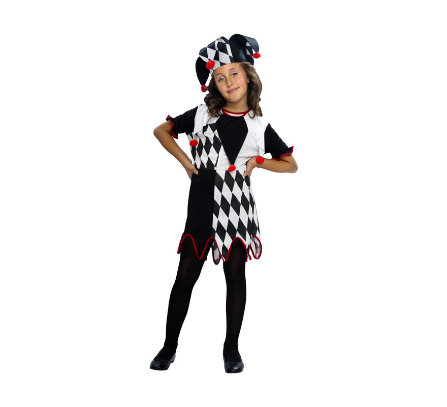 Fato de arlequim para menina Fato de arlequim para menina