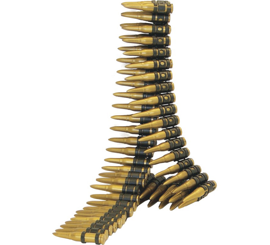Canana or Belt of 60 bullets 96 cm