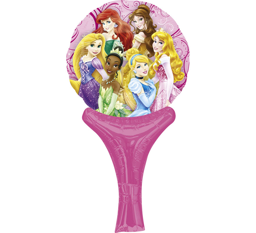 Self-inflating balloon of the Princesses of 23 cm