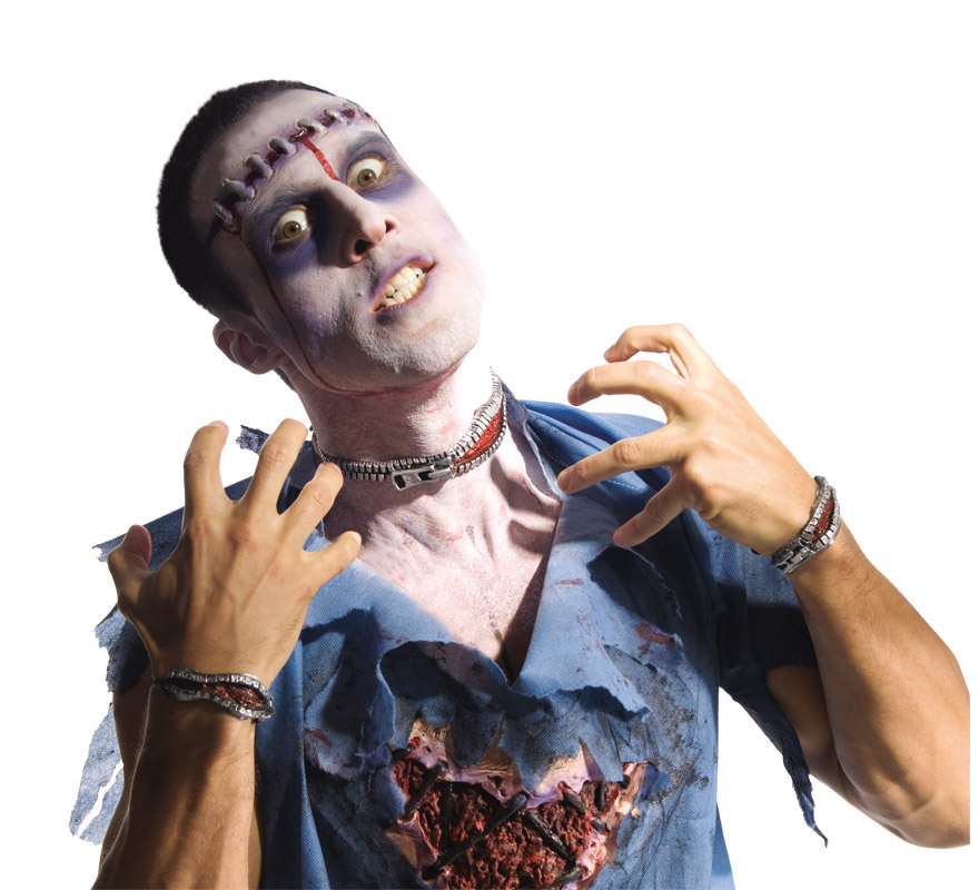 Zombies Bleeding Zipper Set Zombies Bleeding Zipper Set