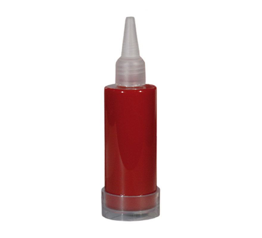 100 ml light colored liquid blood.