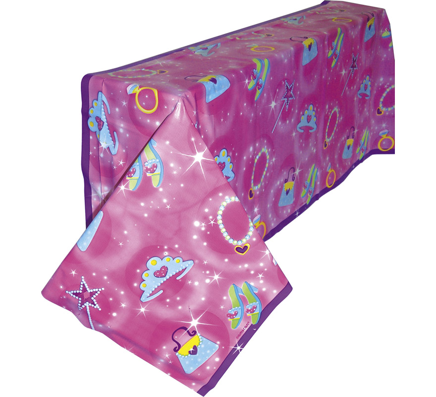 Plastic Princess tablecloth 137x259 cm