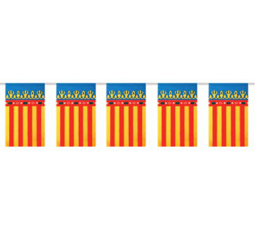 saco de 50m. C. bandeira de plástico valenciana saco de 50m. C. bandeira de plástico valenciana