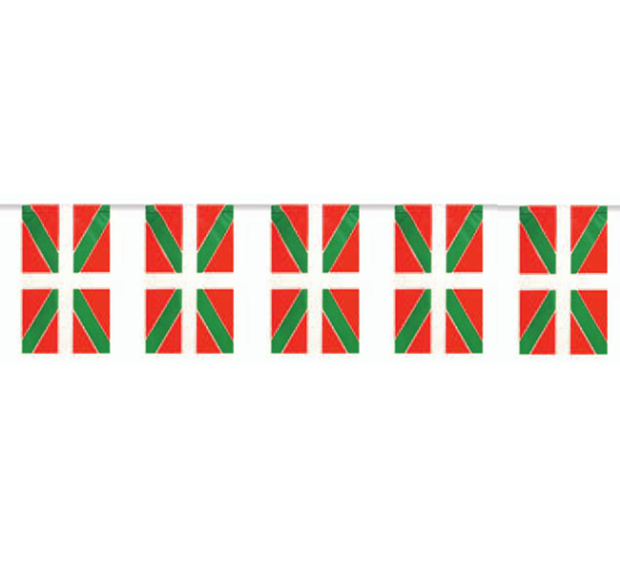 Saco de 50m Bandeira plástica basca