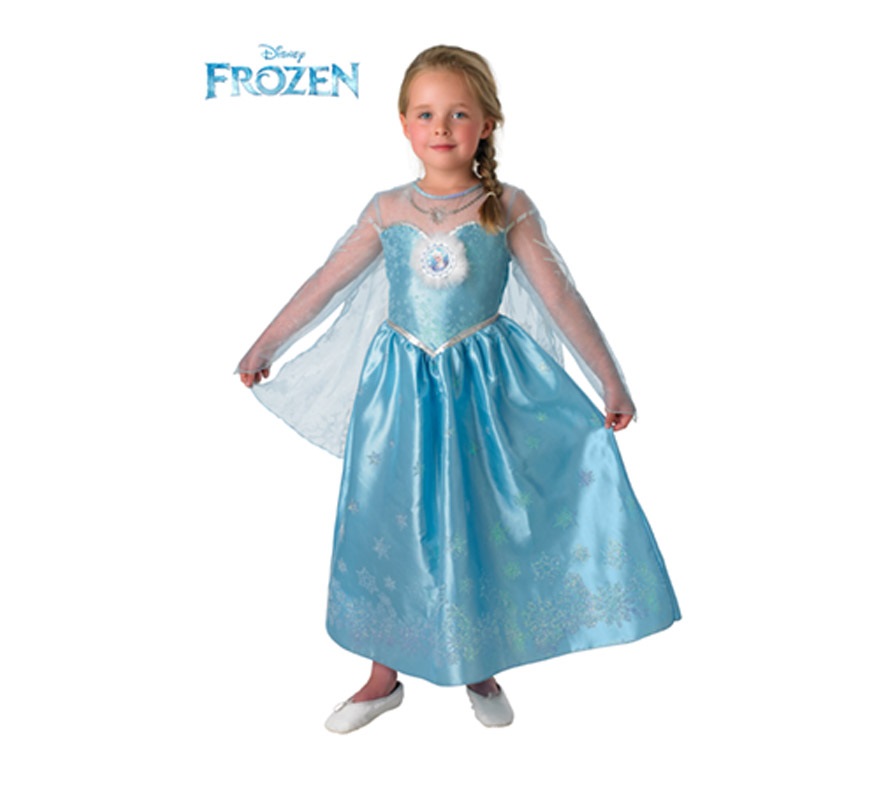 Deluxe Frozen Elsa Costume for Girls