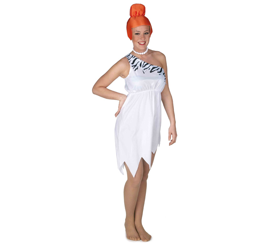 Fato de homem das cavernas para mulher