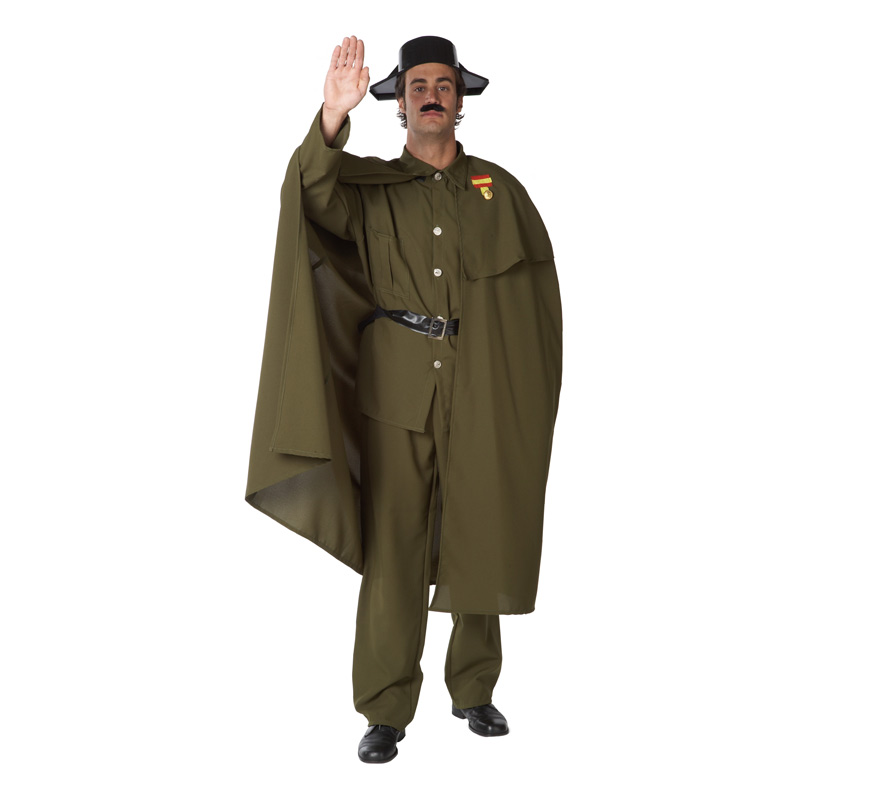 Fato de Guarda Civil com capa para homem