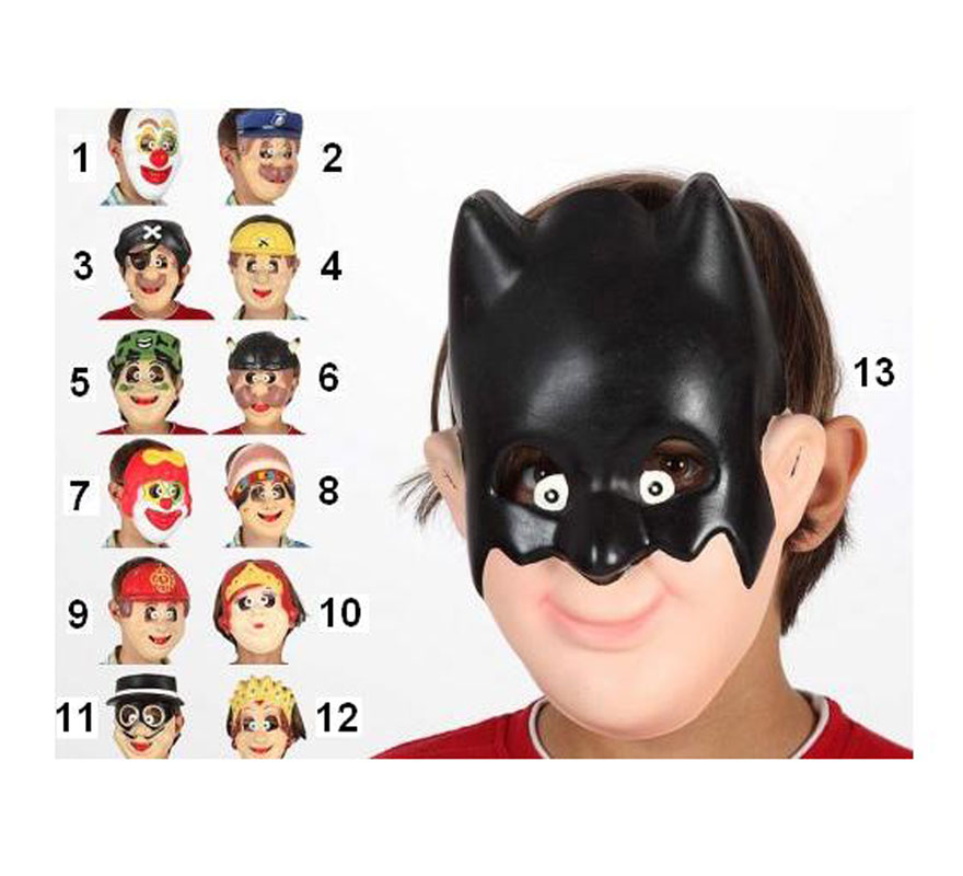 Máscaras de caracteres variados EVA