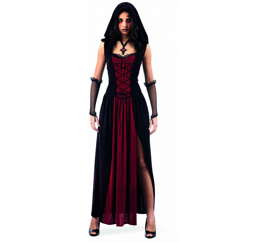Deluxe Medieval Neo-Gothic costume for women