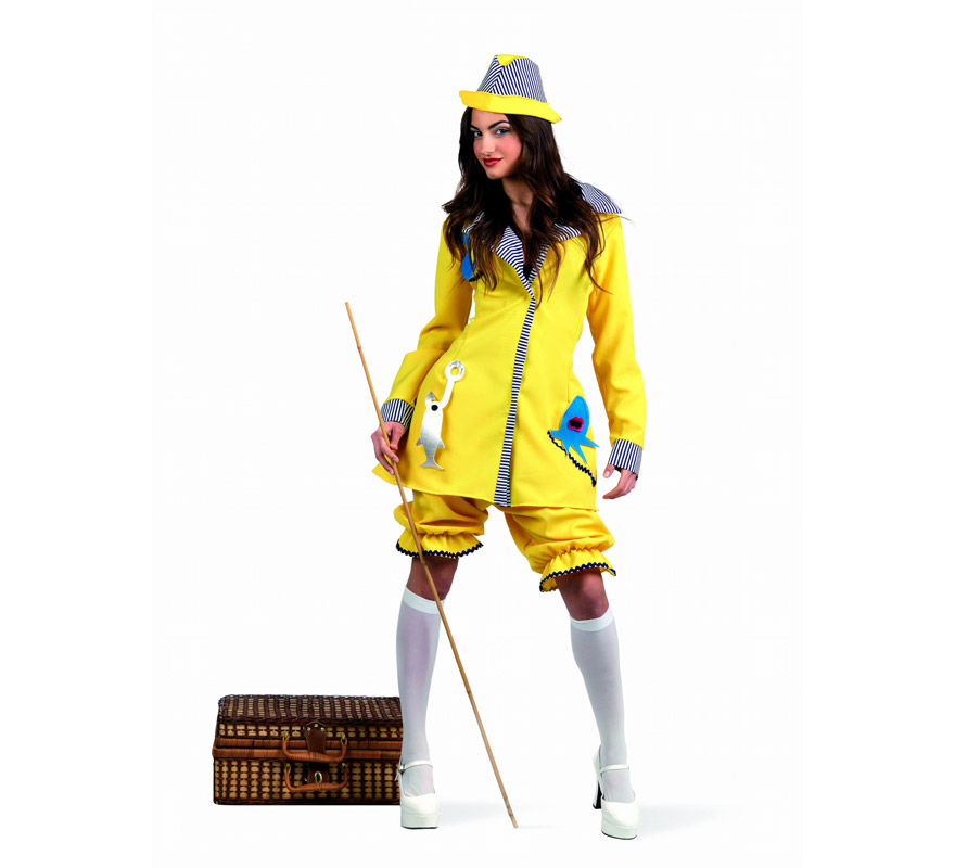 Fato de Fisherwoman de luxo para mulher