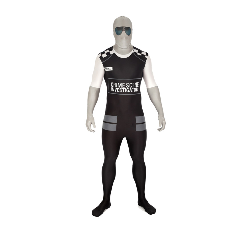 Adult CSI model MORPHSUIT costume