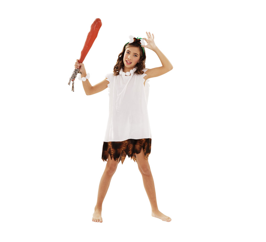 Fato de Caveman Lady para menina