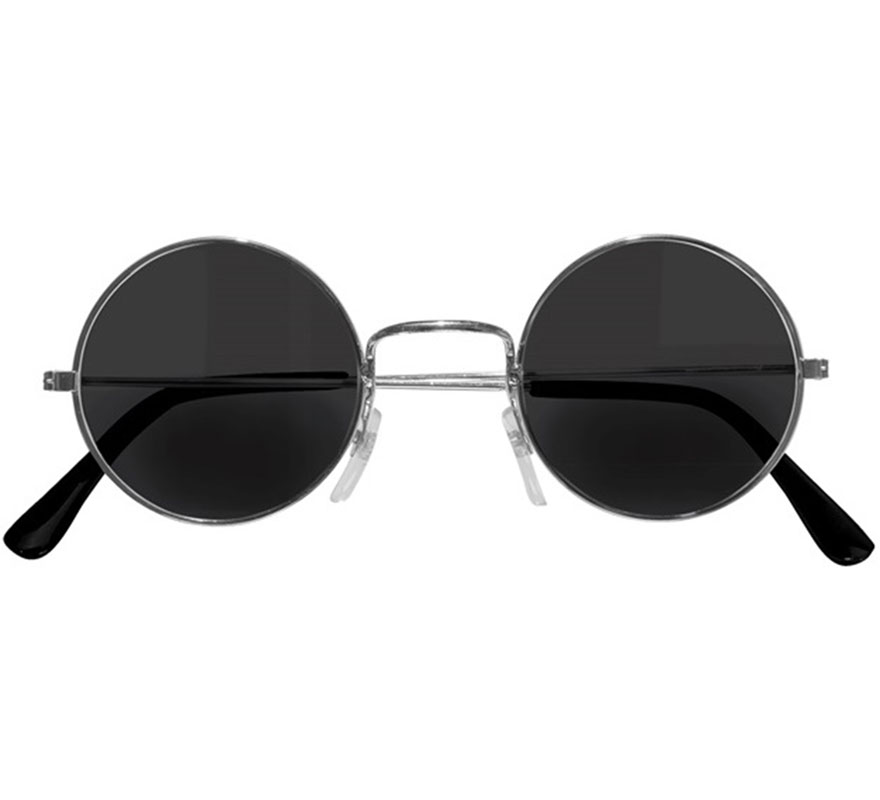 Glasses with black smoke lenses