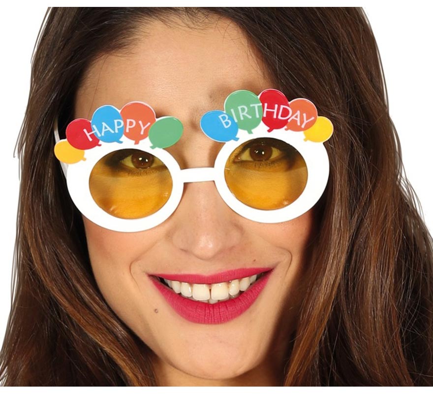 Feliz aniversário, óculos aniversário Feliz aniversário, óculos aniversário