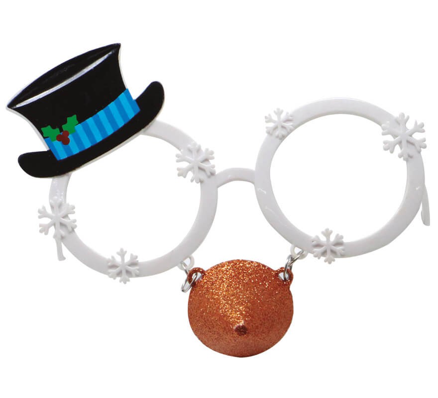 Óculos de boneco de neve