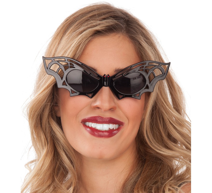 Óculos de morcego preto
