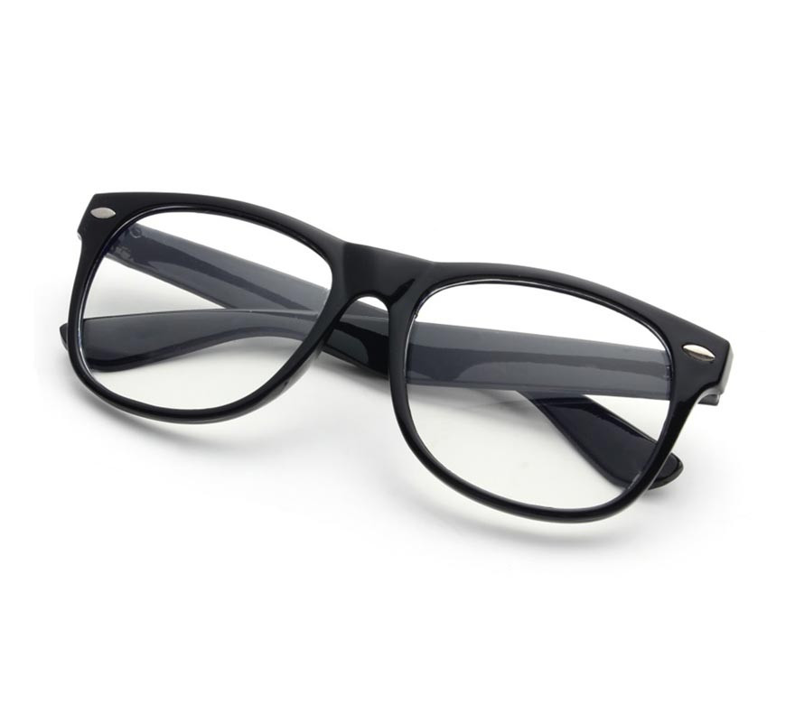 Óculos pretos de escritório
