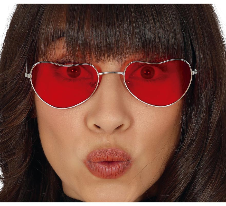 Red Heart Hippie Glasses