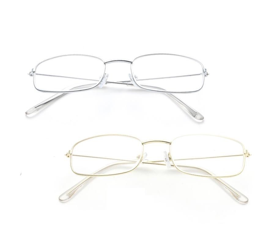 Rectangular glasses assorted colors