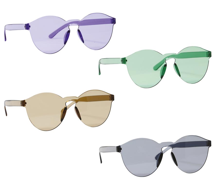 Transparent Glasses in Assorted Colors